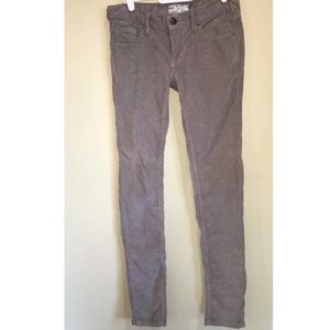 Free People Corduroy Skinny Straight Leg Size W25